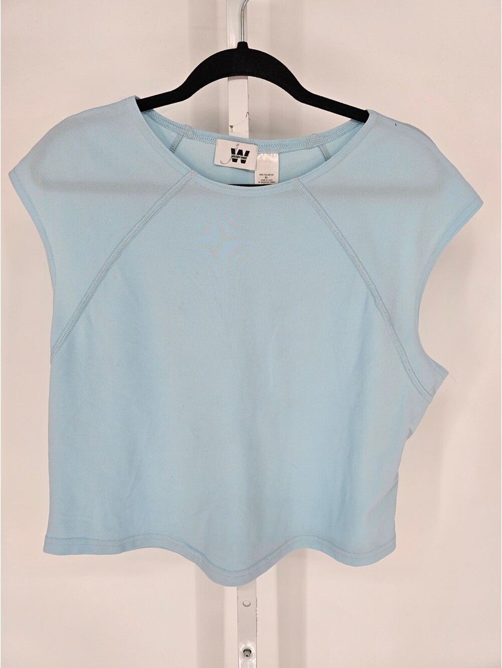 Vintage 1990s Junction West Womens Sz XL Tank Top Light Blue